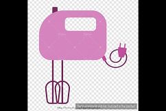 100 Hand Mixer Clip Arts, Kitchen, Cooking, Baking, Cupcake Product Image 3