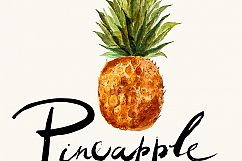 Watercolor vegetables &amp; fruits Product Image 10