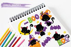 Halloween Kittens graphics and illustrations Product Image 3