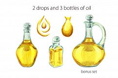 Hazelnuts.Watercolor bundle Product Image 4