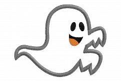 Funny Halloween Ghost Boy 2 Embroidery Design Product Image 9