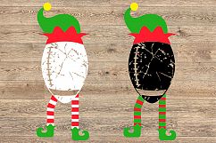 Elf Football Christmas svg merry christmas 1037s Product Image 2