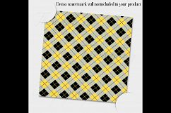 12 Christmas Digital Papers in Yellow and Gray Color Product Image 4