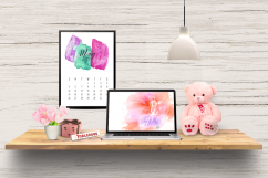 2019 Hand Paint Watercolor Calendar Product Image 10