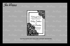 Wedding Gate Card SVG DXF EPS PNG Product Image 3