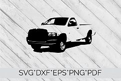 Dodge Ram 2003 Truck SVG Design Cutting File  Product Image 2