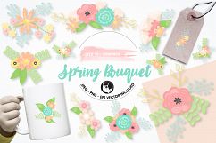 Spring bouquet graphics and illustrations Product Image 1