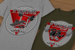 Emblem of the gym. For T-shirts, banners and others. Product Image 2