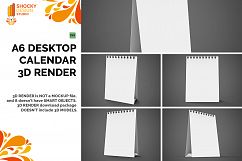 Desktop Calendar 3D Render Product Image 1