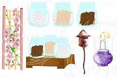 Summer Nights Clipart, Summer Graphics, Outdoor Clipart Product Image 4