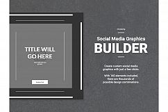 Social Media Graphics Builder  Product Image 2