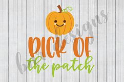 Pumpkin SVG, Fall SVG, SVG Files, DXF File Product Image 1