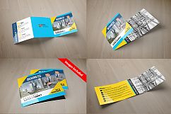 25 Square Trifold Business Brochures Bundle Product Image 7