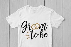 Groom To Be - Wedding SVG EPS DXF PNG Cutting Files Product Image 3