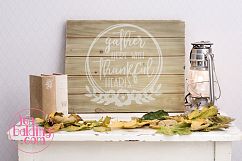 Gather Here with Thankful Hearts SVG Product Image 2