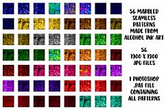 50+ Seamless Alcohol Ink Patterns Product Image 5