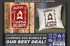 Daddy&#039;s Camping Buddy SVG File - Kids Camping Svg - 769 Product Image 2