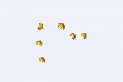 Glitter Heart Confetti Overlay Clipart Product Image 7