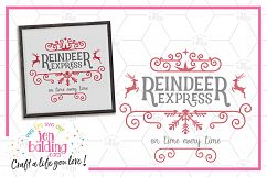 Reindeer Express SVG Product Image 1