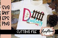 Defense Darling - Football SVG Cutting Fil Product Image 1