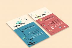 Flower Shop Business Card Templates Product Image 11