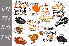 Thanksgiving Bundle Svg, BUNDLE TURKEY SVG, Bundle Svg Product Image 1