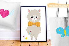 Llama party graphics and illustrations Product Image 5