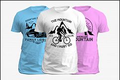 Mountain SVG Bundle, Mountain SVG, Mountain Clipart, Cut Fil Product Image 2