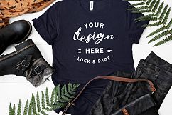T-Shirt Mockup Mega Bundle Fall Winter Bella Canvas 3001 Product Image 19