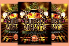 Cuban Nights Flyer Template Product Image 1