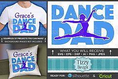Dance Dad SVG File - Dance Dad Shirt SVG - 1048 Product Image 1