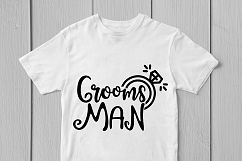 Grooms Man - Weddings SVG EPS DXF PNG Cutting Files Product Image 2