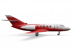 Jet Airplane Mockup Product Image 8