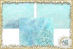 Mermaids Clipart design in Turquoise - Huge Set of : PNG files Product Image 9