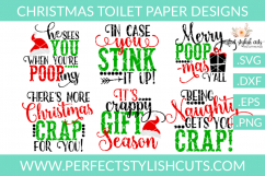 Christmas SVG - Christmas Toilet Paper SVG Bundle Product Image 1