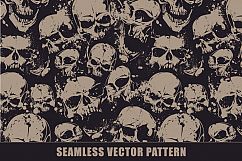 Skulls Seamless Pattern Product Image 1