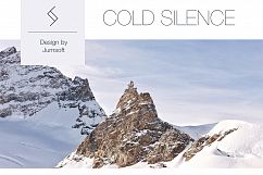 Cold Silence PowerPoint Template Product Image 2