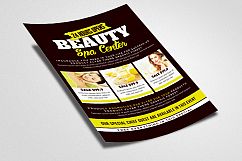 Beauty &amp; Spa Flyer Template Product Image 2