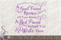 Friends and Friendship SVG Bundle 8 Designs Product Image 3