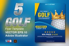 Golf Tournament Flyer Template Product Image 1