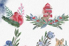 Nordic Forest. Watercolor Collection Product Image 3