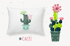 Cacti With Smiling Pots Product Image 4