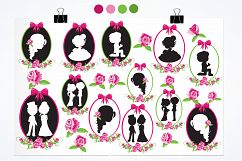 Wedding Cameo graphics and illustrations Product Image 2