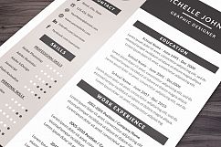 Resume Template for Photoshop Product Image 2