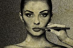 Ink Drawing Photoshop Action Product Image 5