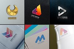 984 Modern Logo Shape Product Image 2