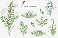 Watercolor herbs. Clipart collection Product Image 4