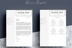 Clean Resume Template 4 Pages Product Image 4