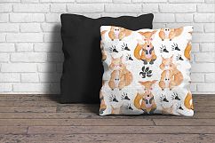 Watercolor Cute Woodland Animals Product Image 5