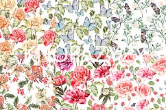 12 HandDrawn Watercolor PATTERNS Product Image 2
